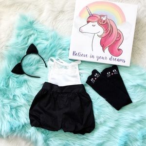 New kitty 🐱 baby romper
